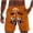 Orange, variant on Purcolt Men's Swim Trunks Big and Tall 9 inch Bathing Suit Board Shorts with Pockets S-2XL