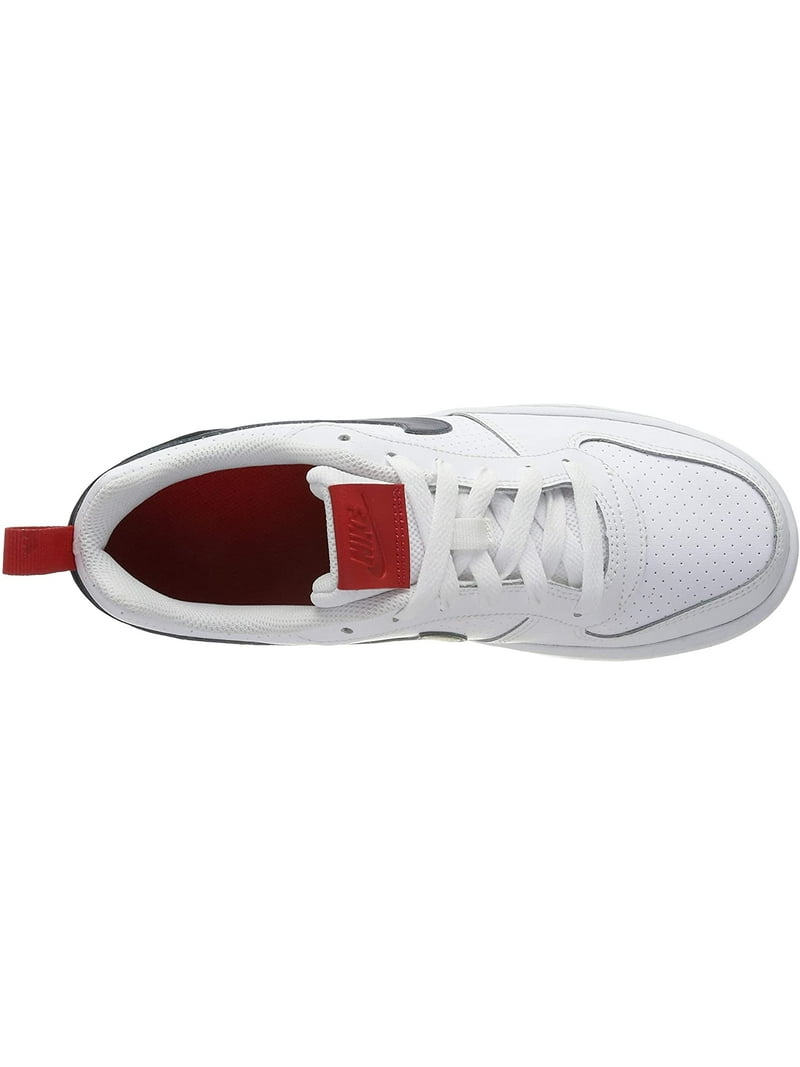 Nike Big Boy's Court Borough Low (GS) Sneakers Red, 4) - Walmart.com