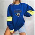 thumbnail image 1 of Spring And Autumn New NFL Football Team Logo Round Neck Long Sleeve Sweatshirt Men's And Women's 3D Digital Print Couple Jacket, 1 of 3