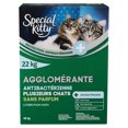 thumbnail image 4 of Special Kitty® Clumping Antibacterial Multicat Unscented Cat Litter 22kg, 4 of 5