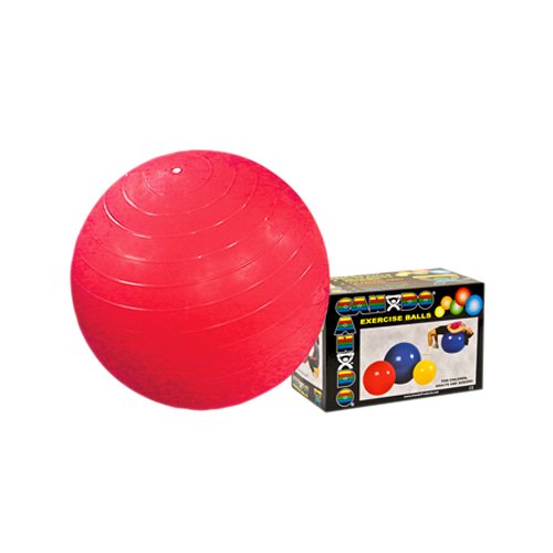 red inflatable ball