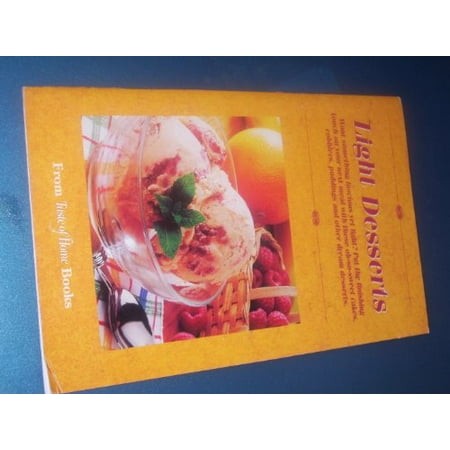 Light Desserts (Cookbook Paperback)