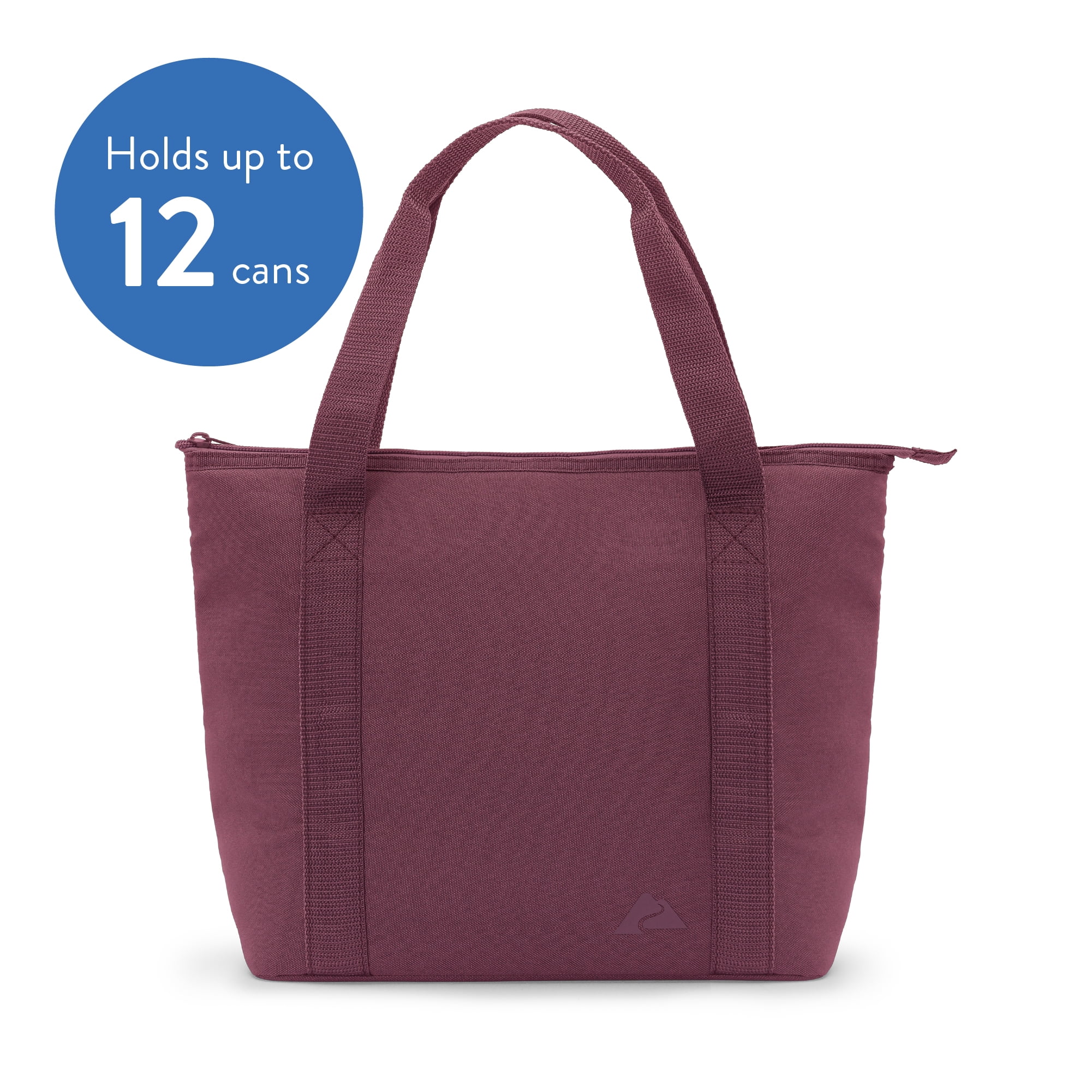 Ozark Trail Soft Cooler Tote, 12 Can, 10.5 qt, Plum