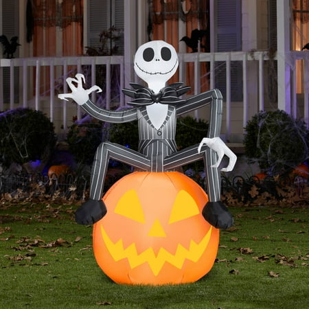 Nightmare before Christmas 5' Tall Disney Jack Skellington ...