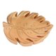 thumbnail image 5 of Bandeja decorativa, plato de resina para joyas, organizador de bandeja de maquillaje para tocador, Monstera de oro, 5 of 9