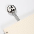 thumbnail image 3 of Cartoons Elegant Vintage Silver Lace-Edged Bookmark: a Thoughtful Gift for Bookworms and Readers, 3 of 5