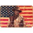 thumbnail image 1 of Placa Metal Vintage John Wayne Pintura Hierro Rectangular Arte La Pared 40x30cm, 1 of 9