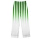 thumbnail image 4 of Puntoco Conjunto De Pijamas De Pantalones Y tops Casuales De Manga Larga Con Estampado De Rayas De Moda Informal Para Mujer (1 top + 1 Pantalón) Conjunto De Solapa De Manga Larga Verde S, 4 of 4