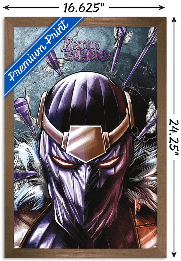 Marvel - Baron Zemo - Old Man Hawkeye #11 Wall Poster, 14.725" x 22.375", Framed