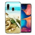 thumbnail image 1 of MUNDAZE For Samsung A20 Beach Message Bottle Design Double Layer Phone Case Cover, 1 of 2