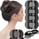 thumbnail image 1 of ShiYe toys store 6 Piezas Mujer Cuadrado Agarre Fuerte Sujeción Segura Dientes Internos Estilo Plástico Curva Cómoda Antideslizante Accesorio de Belleza Niñas Señoras Pinza de Garra Clip, Mediano Neg, 1 of 3