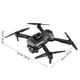 thumbnail image 2 of Dron plegable con cámara, gestos, selfies, trucos, giros, inicio con un solo clic, lente ajustable, mini dron para adultos, 2 of 5