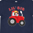 thumbnail image 4 of Inktastic Farmer Tractor Little Sis Girls Baby T-Shirt, 4 of 5