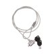 thumbnail image 2 of Bloqueo Retractable Universal Soledad de Seguridad Portátil con Cable para Ordenador Portátil, 2 of 9