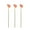 Pink, variant on 26 inch Tall Artificial Calla lily Flower Stems (Set of 3)