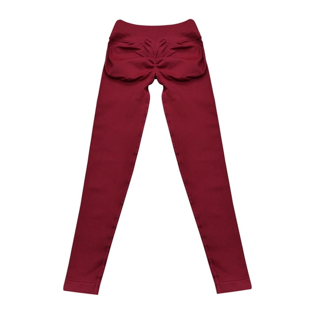 Pantalones de yoga con cintura ancha y pernera acampanada para mujer: cintura alta, ligeramente elásticos, tallas S-XL, pantalones deportivos para el gimnasio y el día a día