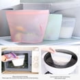 thumbnail image 2 of Shoreew Silicone Food Storage Bag BPA Free Heat-Resistant Stand-Up Design Microwave Oven Safe Reusable Freezer Bag Silicone Container, 2 of 7