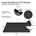 thumbnail image 4 of Under Sink Mat,silicone Under Sink Liner, Under Kitchen Sink Mat With Unique Drain Hole Design,unde, 4 of 5