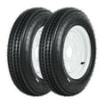 thumbnail image 2 of Yiwa 2-Pack Trailer Tires with Rims, 760 lb Capacity Tire/Wheel Assembly for Boat & Utility Trailers, 2 of 8