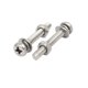 thumbnail image 2 of M4x30mm Tornillo de cabeza plana Phillips de acero inoxidable 304 con tuerca y arandela 12 juegos, 2 of 3