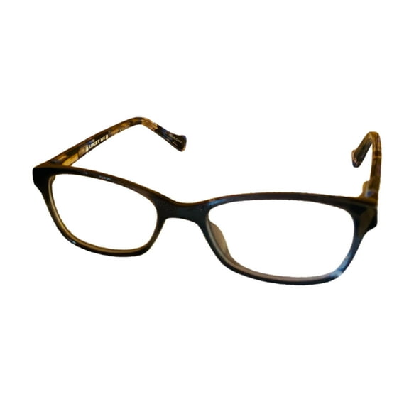 Lucky Brand Mens Ophthalmic Eyeglass Rectangle Grey Plastic D706 46mm