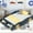 Dark Blue, variant on Twin Size Race Car Bed With Storage Function - Comfortable And Useful Compartment Functional