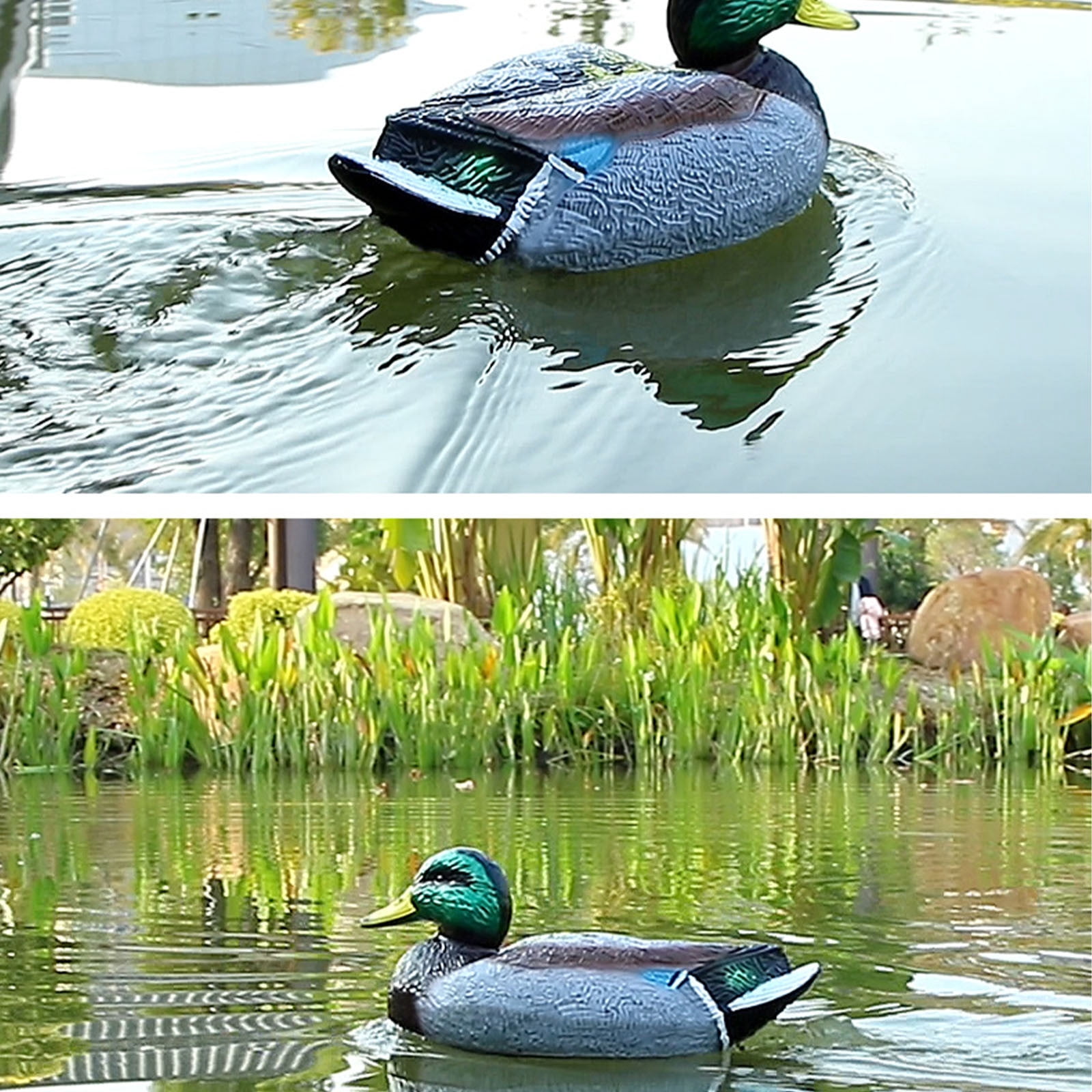 Remote Control Simulation 2.4 G Green-headed Remote Control Speedboat Toy