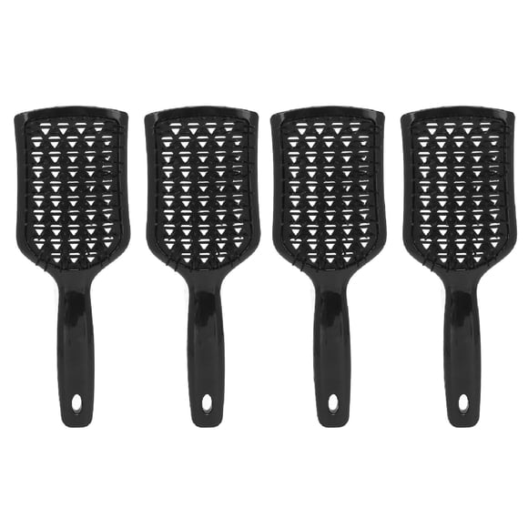 Vented Hair Brush, Smoothing Massage Comfortable Vent Detangling Brush Portable for Blow Drying
