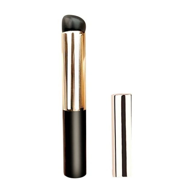 Almohadillas de cúrcuma, herramienta de maquillaje con extremo de gelatina hipoalergénica, aplicador de maquillaje de silicona para una aplicación y contorno perfectos, pincel de silicona para labios,