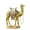 S, variant on Exotic Camels Figurine Middle Eastern Ornament Gold Statue for Personalizing Interior Designs and Art Collections