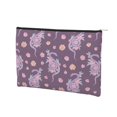 thumbnail image 2 of Fotbe Snake And Flower Reusable Cosmetic Bag Makeup Bag for Women Large Travel Cosmetic Pouch Girls' Make Up Organizer, 2 of 8