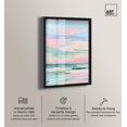 thumbnail image 2 of Blush Ocean II Shadowbox Print Pastel Coastal Art by Art Remedy, Black Frame, 30 x 45, 2 of 7