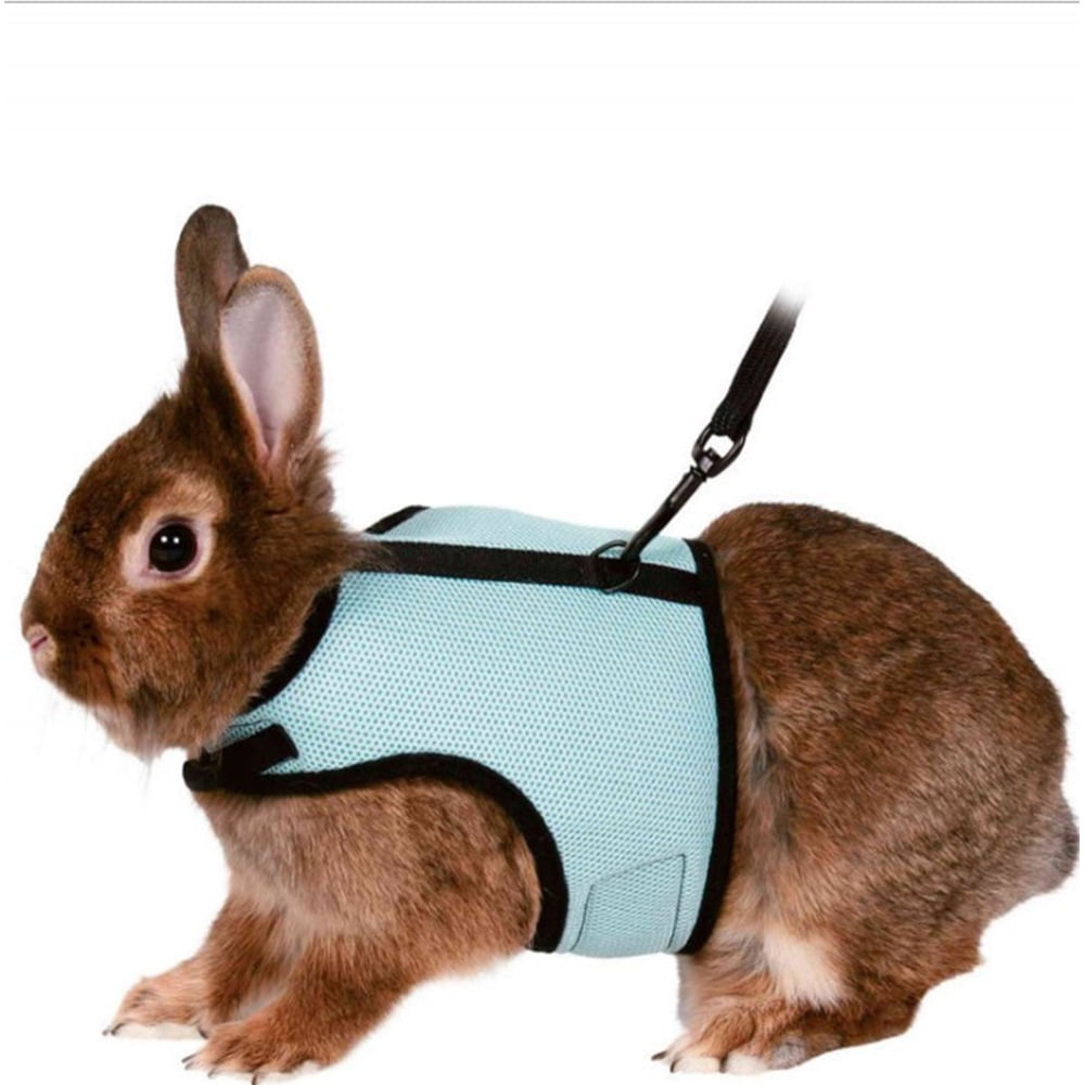 Soft Harness With Elastic Leash For Rabbit Bunny Comfortable Pet Supply New 