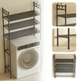 thumbnail image 4 of Ftwytp 3-Tier Bathroom Storage Rack with Waterproof & Anti-Slip Design, Plastic & Iron Multi-Purpose Organizer for Bathroom Laundry Balcony, Durable Space-Saving Household Storage Solution, 4 of 8