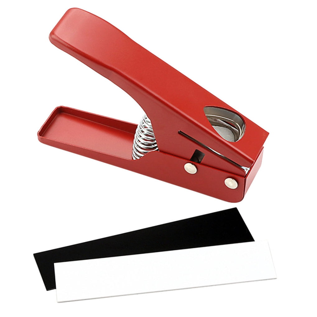 FOMIYES Guitar Pick Hole Puncher Metal For Diy Enthusiasts 1 Set