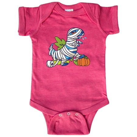 

Inktastic Halloween Dinosaur Mummy Gift Baby Boy or Baby Girl Bodysuit