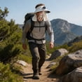 thumbnail image 4 of Solar Charging Fan Hat Men's Empty Top Hat Sun Protection And Sunshade Sun Hat, 4 of 9