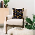 thumbnail image 2 of Society6 Colour Poems Abstract Plant Pattern 20" x 20" Decorative Throw Pillow, 2 of 2