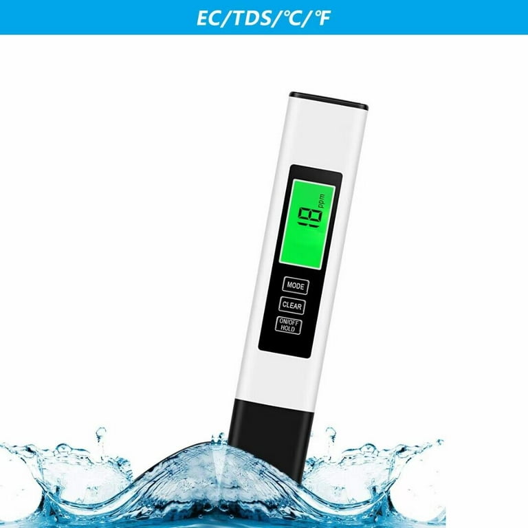3 In 1 TDS Meter Digital Water Quality Tester Temperature Conductivity  Drinking Water Testing Pen Water Purity TEMP PPM Tester - AliExpress