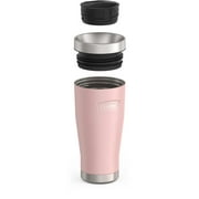 Thermos ICON Series Insulated Tumbler, 16oz, Hot 6 Hrs/Cold 12 Hrs, Dura-Seal Lid, Pink