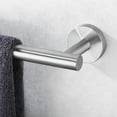 thumbnail image 2 of Avanities 36-in. W Round Stainless Steel Towel Bar In Brushed Stainless Steel Color AI-34583, 2 of 8