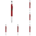 thumbnail image 1 of 8Pcs Multitool Pen Tool Cool Gadget for Men,Stocking Stuffers Gifts for Men Dad,for Him Engineer Woodworkers Teachers Stylus,Ruler,Level,Screwdriver,Ballpoint Pen,Red*8, 1 of 5