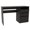 Black#5, variant on Office Desks Dublin Three Drawer Computer Desk, One Shelf -Black,Wooden Office Desks