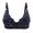 Blue, variant on Bras for Women,Striped Print Bralette Soft Comfort Wireless Bra Breathable Seamless Everyday Underwear,Sports Bras for Women,Purple,36