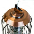 thumbnail image 4 of Pemberly Row Contemporary Metal Deluxe Bird Feeder in Copper, 4 of 6