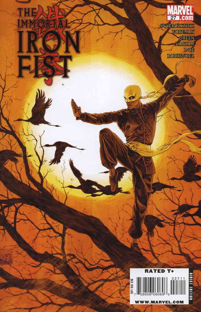 Cover of The Immortal Iron Fist #27