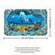 thumbnail image 1 of 1pc/4pcs Cute Dolphin & Coral Children's Shower Curtain and Blanket Set - Bathroom Decor with 12 Shower Curtain Hooks and Toilet Lid - Soft and Cozy Blanket for Kids, 1 of 4