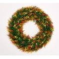 thumbnail image 1 of Wicker Park 22" Cedar Wreath, 1 of 2