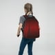 thumbnail image 5 of Disketp Red Geometric Mochila Ligera e Impermeable, Mochila de Día Resistente para Viajes, Senderismo y Uso Diario para Hombre y Mujer, 5 of 7