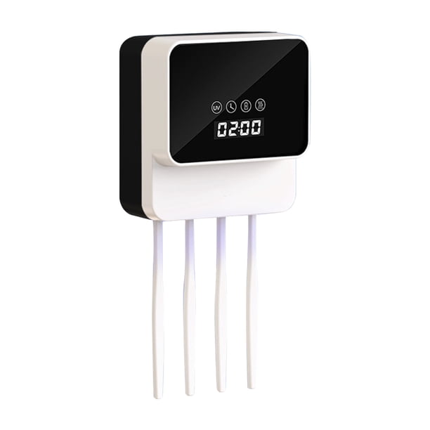 Desinfectante UV para cepillos de dientes Desinfección montada en la pared Estante para cepillos de dientes Recargable por USB Leyfeng Estante para cepillos de dientes
